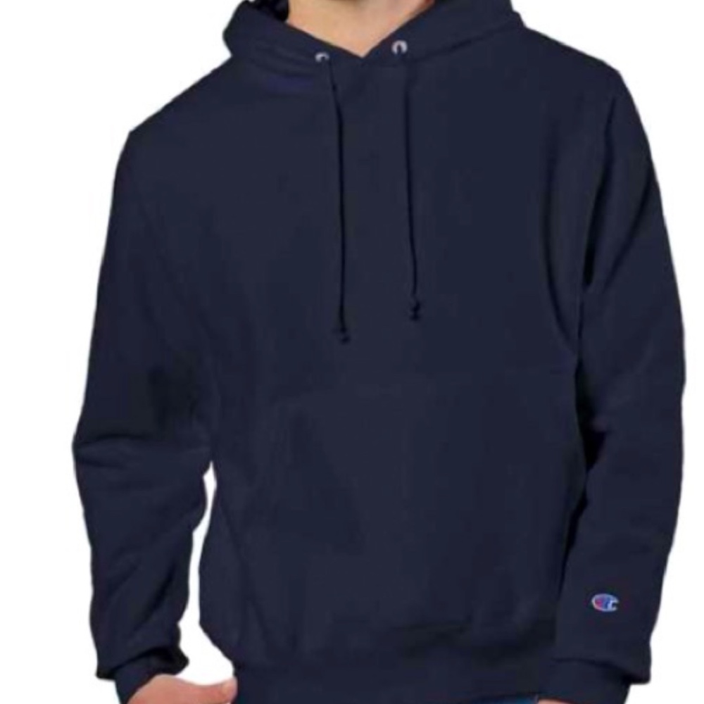 Champion Hoodie Navy Blue Size XL X-Large Extra Large